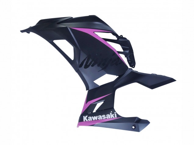 Großhandel Kawasaki Ninja 400 Motorrad Verkleidung 2018-2024 - Matt Schwarz Rosa