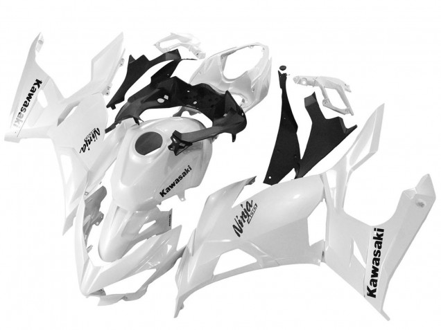 Großhandel Kawasaki Ninja 400 Motorrad Verkleidung 2018-2024 - Glanzendes Weiss