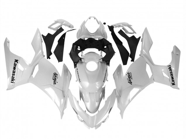 Großhandel Kawasaki Ninja 400 Motorrad Verkleidung 2018-2024 - Glanzendes Weiss