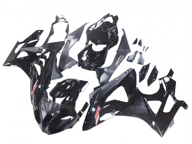 Großhandel BMW S1000RR Motorrad Verkleidung 2009-2014 - Glanzendes Schwarz