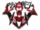 Großhandel Yamaha YZF 1000 R1 Motorrad Verkleidung 2004-2006 - Rot Glanzendes Schwarz