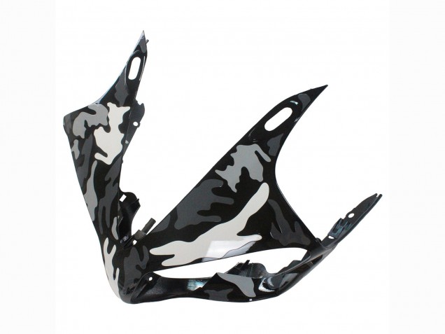 Großhandel Yamaha YZF 1000 R1 Motorrad Verkleidung 2007-2008 - Grau Weiss Camouflage Hai