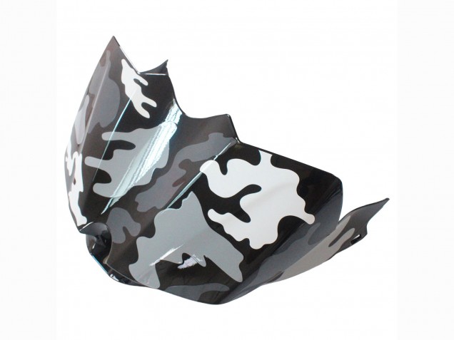 Großhandel Yamaha YZF 1000 R1 Motorrad Verkleidung 2007-2008 - Grau Weiss Camouflage Hai