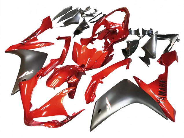Großhandel Yamaha YZF 1000 R1 Motorrad Verkleidung 2007-2008 - Rot Matt Schwarz