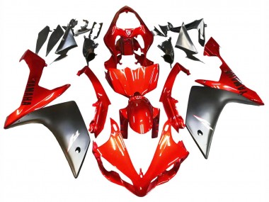 Großhandel Yamaha YZF 1000 R1 Motorrad Verkleidung 2007-2008 - Rot Matt Schwarz