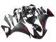 Großhandel Yamaha YZF 1000 R1 Motorrad Verkleidung 2009-2011 - Matt Schwarz Rot Aufkleber