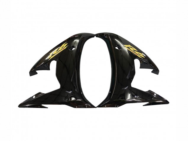Großhandel Yamaha YZF R6S Motorrad Verkleidung 2006-2009 - Glanzendes Schwarz Gold Aufkleber