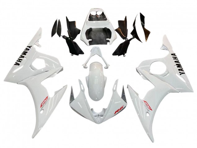 Großhandel Yamaha YZF R6 Motorrad Verkleidung 2003-2004 - Weiss