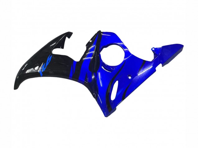 Großhandel Yamaha YZF R6S Motorrad Verkleidung 2006-2009 - Blau Glanzendes Schwarz