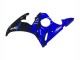 Großhandel Yamaha YZF R6S Motorrad Verkleidung 2006-2009 - Blau Glanzendes Schwarz