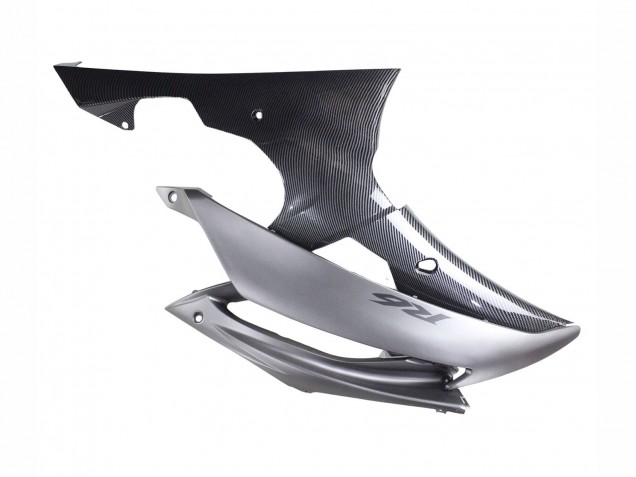Großhandel Yamaha YZF 600 R6 Motorrad Verkleidung 2008-2016 - Grau Schwarz Carbonfaser Stil