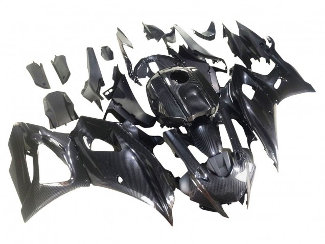 Großhandel Yamaha YZF R7 Motorrad Verkleidung 2021-2024 - Schwarze Carbonfaser