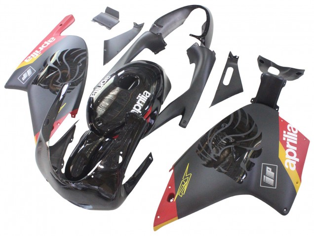 Großhandel Aprilia RS125 Motorrad Verkleidung 2000-2005 - Schwarz Rot Gelb
