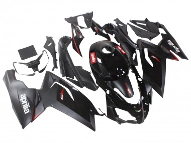 Großhandel Aprilia RS125 Motorrad Verkleidung 2006-2011 - Glanzendes Schwarz Rot Weiss Aufkleber