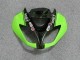 Großhandel Kawasaki ZX6R Motorrad Verkleidung 2009-2012 - Grun Glanzendes Schwarz Elf Touch4 Bridgestone