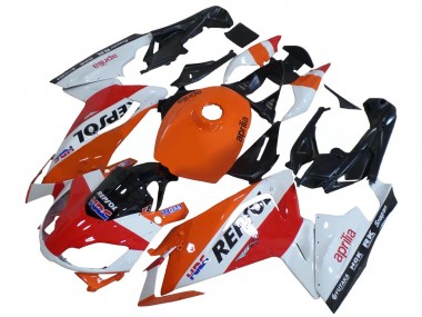 Großhandel Aprilia RS125 Motorrad Verkleidung 2006-2011 - Weiss Orange Rot Repsol