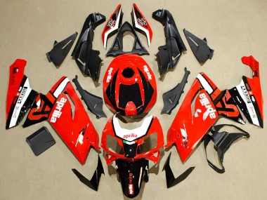 Großhandel Aprilia RS125 Motorrad Verkleidung 2006-2011 - Rot Weiss Schwarz