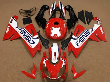 Großhandel Aprilia RS125 Motorrad Verkleidung 2006-2011 - Rot Weiss