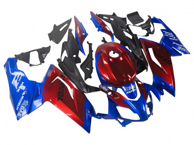 Großhandel Aprilia RS125 Motorrad Verkleidung 2006-2011 - Blau Rot