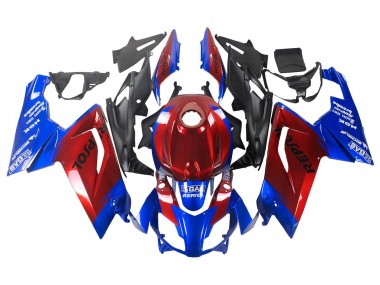 Großhandel Aprilia RS125 Motorrad Verkleidung 2006-2011 - Blau Rot