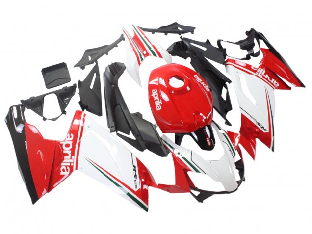Großhandel Aprilia RS125 Motorrad Verkleidung 2006-2011 - Weiss Rot Schwarz