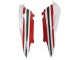 Großhandel Aprilia RS125 Motorrad Verkleidung 2006-2011 - Weiss Rot Schwarz