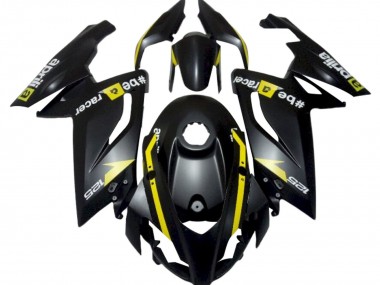 Großhandel Aprilia RS125 Motorrad Verkleidung 2006-2011 - Matt Schwarz Gelb