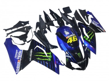 Großhandel Aprilia RS125 Motorrad Verkleidung 2006-2011 - Blau Schwarz Grun Monster 46