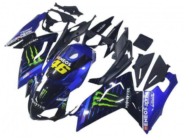 Großhandel Aprilia RS125 Motorrad Verkleidung 2006-2011 - Blau Schwarz Grun Monster 46