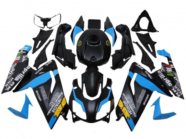 Großhandel Aprilia RS125 Motorrad Verkleidung 2006-2011 - Schwarz Blau Gelb