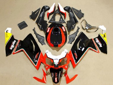 Großhandel Aprilia RS125 Motorrad Verkleidung 2006-2011 - Rot Schwarz Weiss Gelb