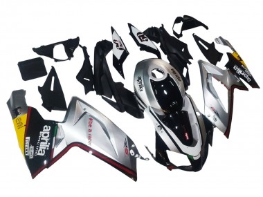 Großhandel Aprilia RS125 Motorrad Verkleidung 2006-2011 - Silber Schwarz