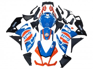Großhandel Aprilia RS4 50 125 Motorrad Verkleidung 2012-2018 - Weiss Blau Orange Glanzendes Schwarz Gulf