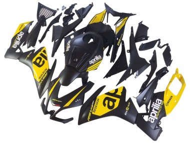Großhandel Aprilia RS4 50 125 Motorrad Verkleidung 2012-2018 - Gelb Matt Schwarz