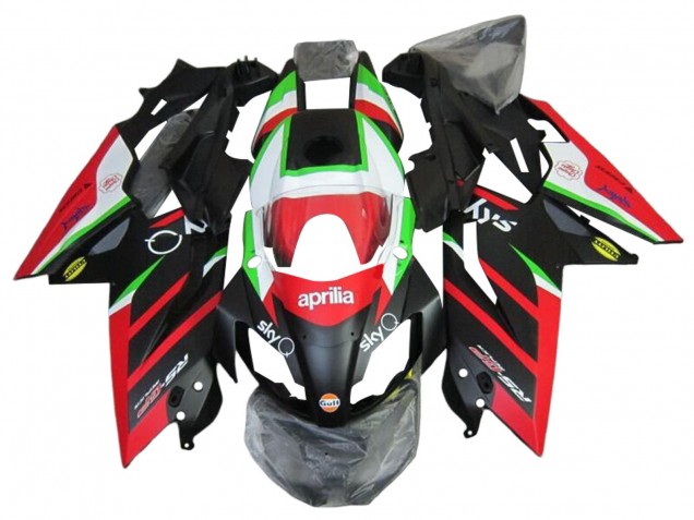 Großhandel Aprilia RS4 50 125 Motorrad Verkleidung 2012-2018 - Weiss Rot Grun Glanzendes Schwarz