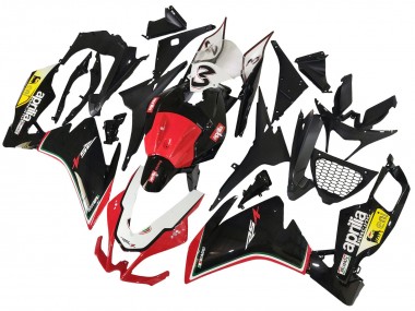 Großhandel Aprilia RS4 50 125 Motorrad Verkleidung 2012-2018 - Weiss Rot Gelb Glanzendes Schwarz