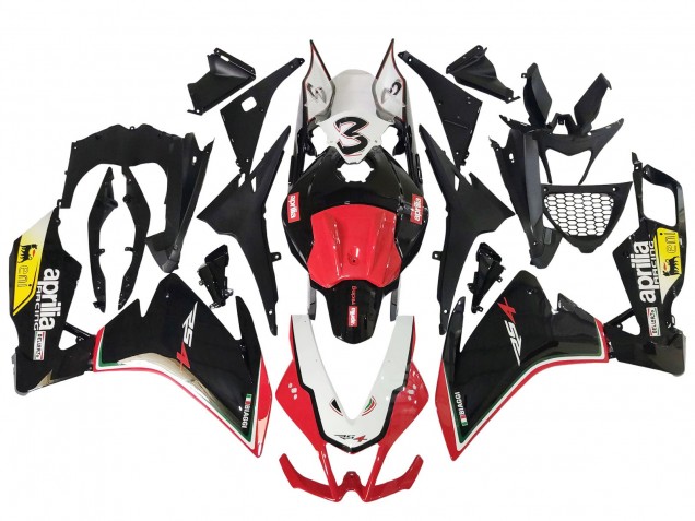 Großhandel Aprilia RS4 50 125 Motorrad Verkleidung 2012-2018 - Weiss Rot Gelb Glanzendes Schwarz