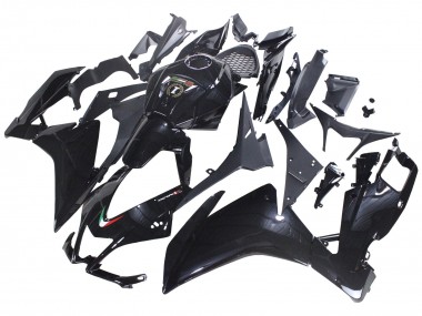 Großhandel Aprilia RS4 50 125 Motorrad Verkleidung 2012-2018 - Glanzendes Schwarz
