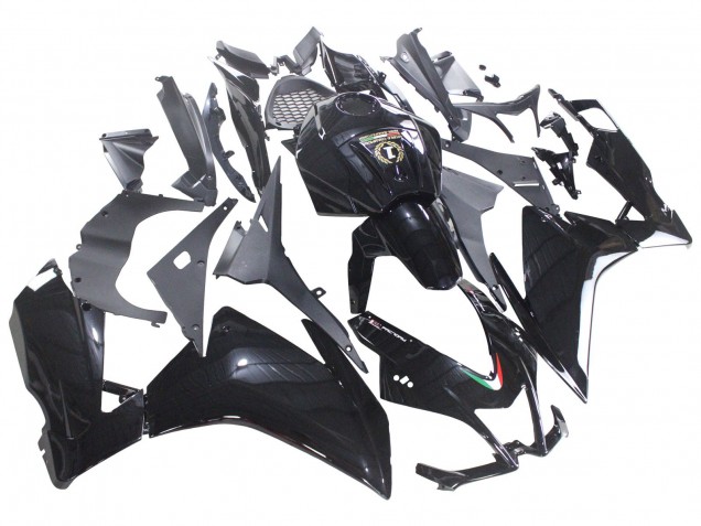 Großhandel Aprilia RS4 50 125 Motorrad Verkleidung 2012-2018 - Glanzendes Schwarz