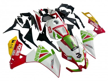Großhandel Aprilia RS4 50 125 Motorrad Verkleidung 2012-2018 - Weiss Rot Grun Gelb Alitalia