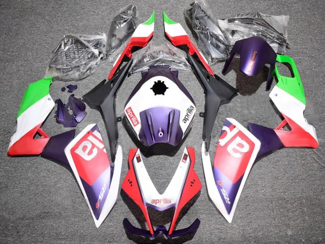 Großhandel Aprilia RS4 50 125 Motorrad Verkleidung 2012-2018 - Weiss Grun Rot Lila