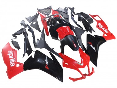 Großhandel Aprilia RS4 50 125 Motorrad Verkleidung 2012-2018 - Rot Glanzendes Schwarz