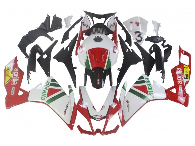 Großhandel Aprilia RS4 50 125 Motorrad Verkleidung Kit 2012-2018 - Weiss Rot Grun Gelb Alitalia