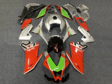 Großhandel Aprilia RS4 50 125 Motorrad Verkleidung 2012-2018 - Silber Rot Grun Glanzendes Schwarz
