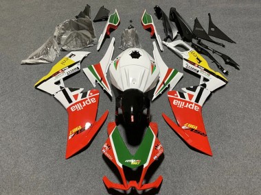 Großhandel Aprilia RS4 50 125 Motorrad Verkleidung 2012-2018 - Weiss Rot Grun Gelb