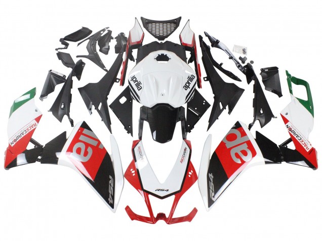 Großhandel Aprilia RS4 50 125 Motorrad Verkleidung 2012-2018 - Weiss Rot Grun Glanzendes Schwarz
