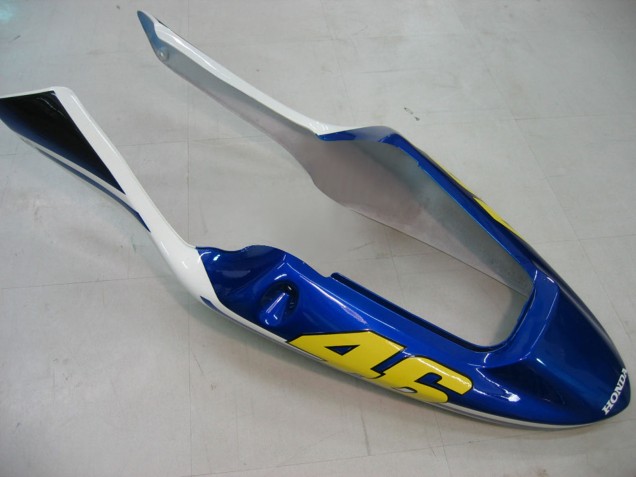 Großhandel Honda CBR600 F4i Motorrad Verkleidung 2004-2007 - Gelb Blau Weiss Schwarz Nastro Azzurro