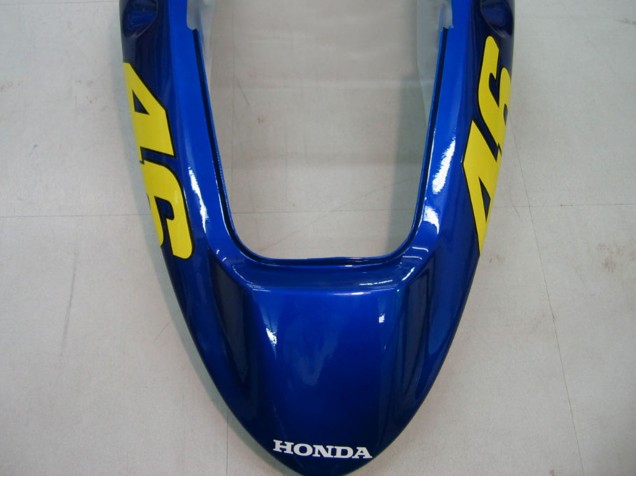 Großhandel Honda CBR600 F4i Motorrad Verkleidung 2004-2007 - Gelb Blau Weiss Schwarz Nastro Azzurro