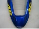 Großhandel Honda CBR600 F4i Motorrad Verkleidung 2004-2007 - Gelb Blau Weiss Schwarz Nastro Azzurro
