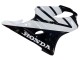 Großhandel Honda CBR600 F4i Motorrad Verkleidung 2004-2007 - Weiss Glanzendes Schwarz